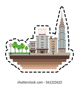 city with buildings