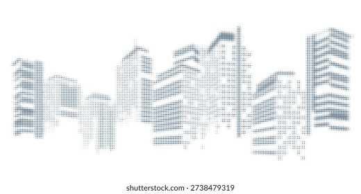 City buildings abstract background. Smart city, urban concept, real estate, organization office, future cityscape, skyline panorama, skyscraper architecture, building construction tech concept. Eps10	