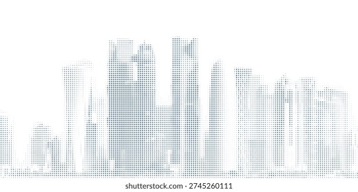 City buildings abstract background. Smart city, urban concept, real estate, organization office, future cityscape, skyline panorama, skyscraper architecture, building construction tech concept. Eps10