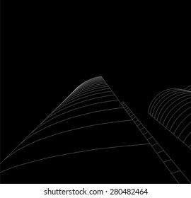 City buildings. Architecture background