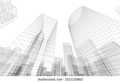 city buildings background