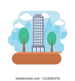 City buildings design