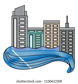 City buildings design