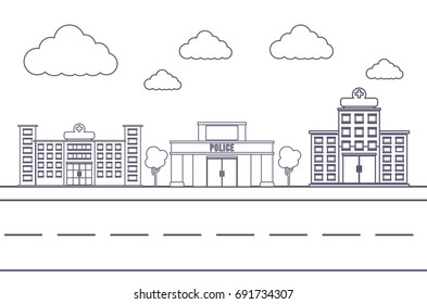 city buildings design 