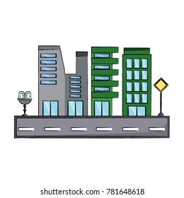 City buildings design 