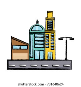City buildings design 