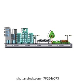 city buildings design