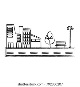 City buildings design 