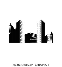 city buildings icon