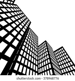 city buildings illustration