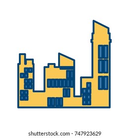 City buildings symbol