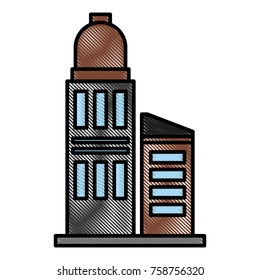 City buildings symbol