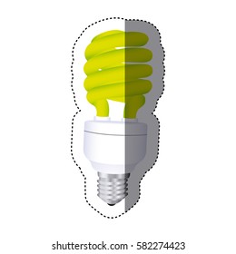 city bulb energy icon image, vector illustration design