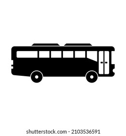 City bus icon design template vector isolated