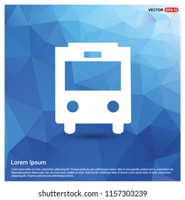 City bus icon - Free vector icon