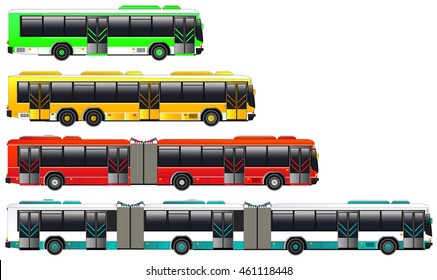 Articulated Bus 图片 库存照片和矢量图 Shutterstock