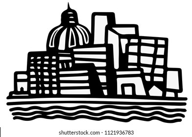 City by the sea