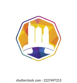 City Call vector logo design template. Phone City logo designs concept	