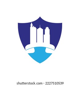 City Call vector logo design template. Phone City logo designs concept	