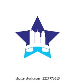 City Call vector logo design template. Phone City logo designs concept	