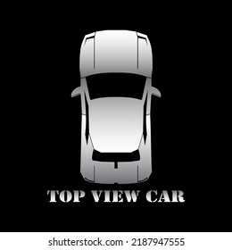 city car vector, sedan car icon silhouette, isolated on black background.