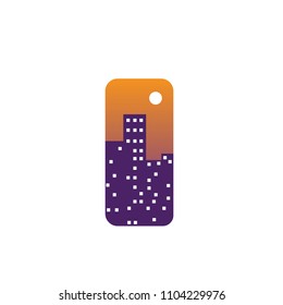 City card logo vector template design