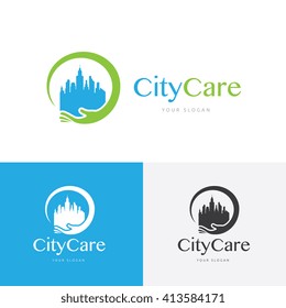 City Care logo template.