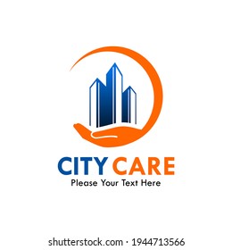 City Care Logo Template Illustration Stock Vector (Royalty Free ...