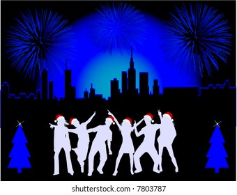  City Celebration People