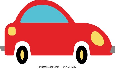 City Clipart Car Kids Road Icon Stock Vector (Royalty Free) 2204581787 ...