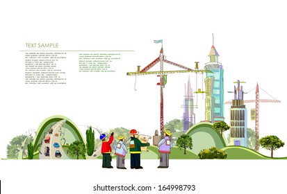 City collection Building site