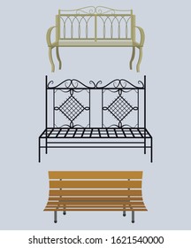 City Bench´s Collection
Vector Design