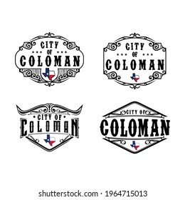 City of Coloman logo vector