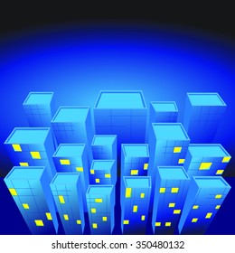 City comic Background