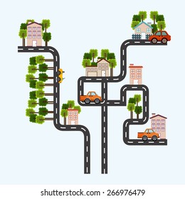 city concept design, vector illustration eps10 graphic 