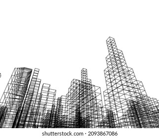 ilustración vectorial de concepto de ciudad 