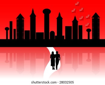 city for couple