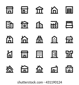 City Elements Vector Icons 1