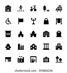 City Elements Vector Icons 7