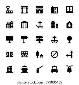 City Elements Vector Icons 8