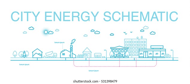 city energy schematic