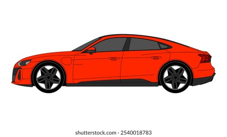 City EV Vector Electric Vehicle German Germany Colorful Car hatchback Power Speed