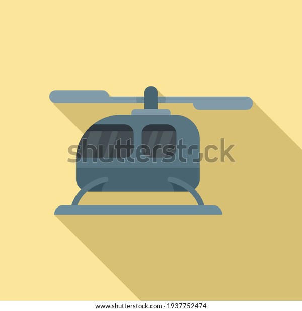 City fly unmanned taxi icon.\
Flat illustration of City fly unmanned taxi vector icon for web\
design