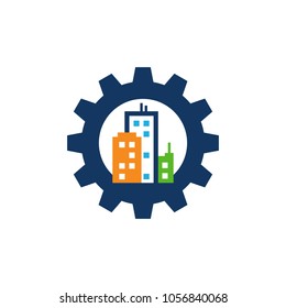 City Gear Logo Icon Design