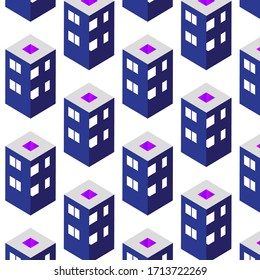 City Gradient Pattern Background Design 