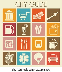 City Guide Icons