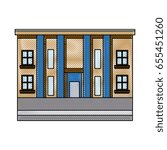 city hall architecture facade of building exterior entrance columns