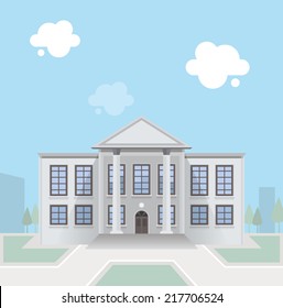 Town Hall Cartoon Images, Stock Photos & Vectors | Shutterstock