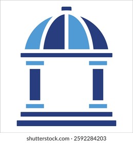 City Hall Icon Element For Design