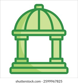 City Hall Icon Element For Design